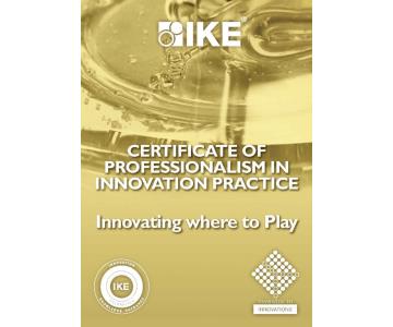 COURSE: CERTIFICATE OF PROFESSIONALISM IN INNOVATION PRACTICE brochure cover